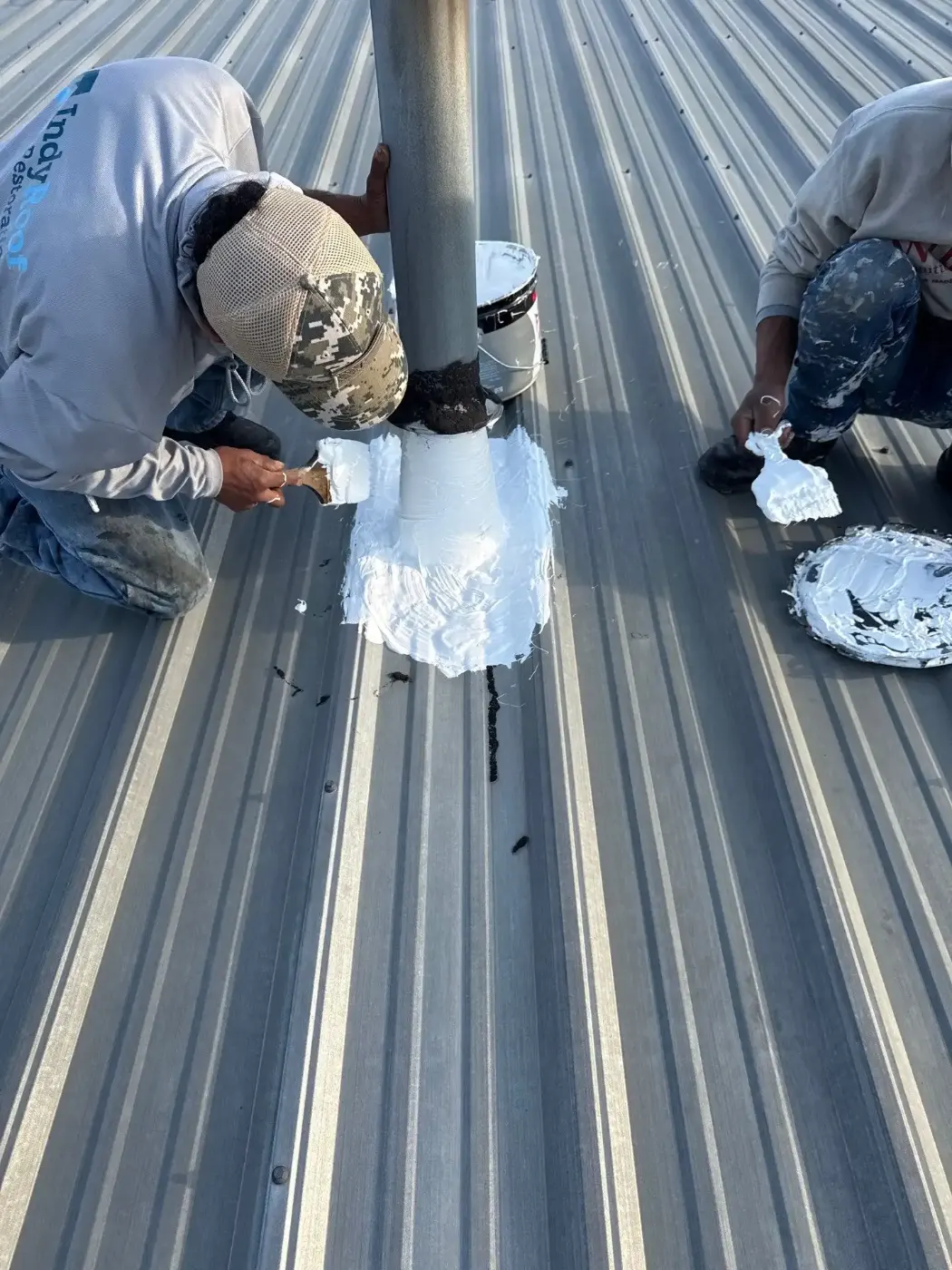 Commercial roofing by Connersville Commercial Roofing near Greenfield, IN