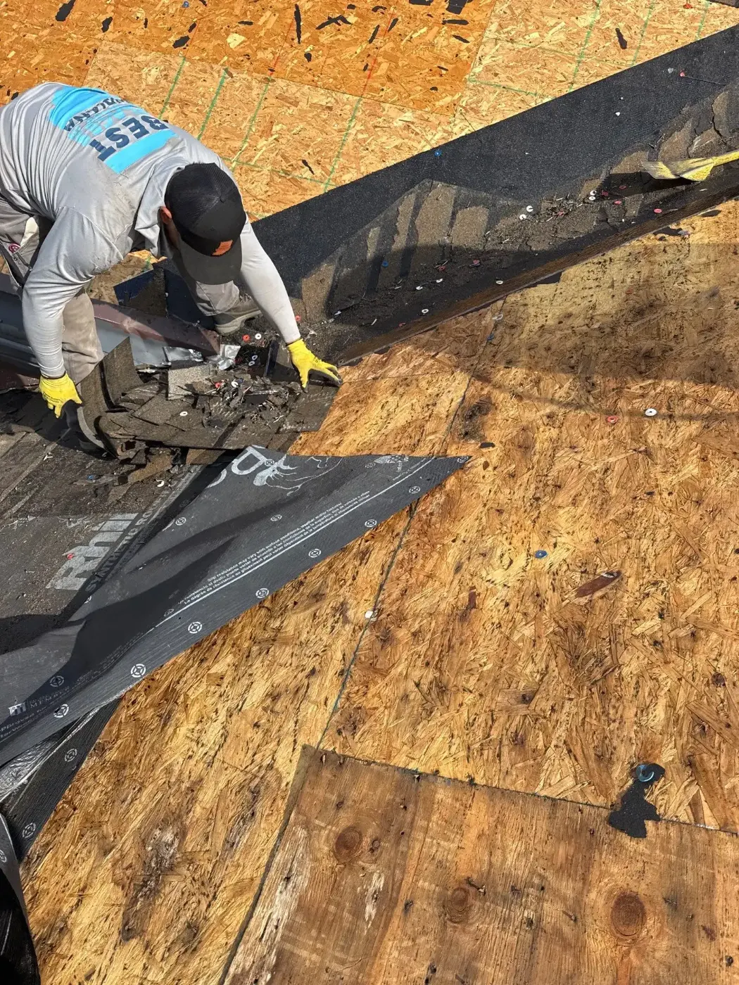 Commercial roofing by Connersville Commercial Roofing near Yorktown, IN